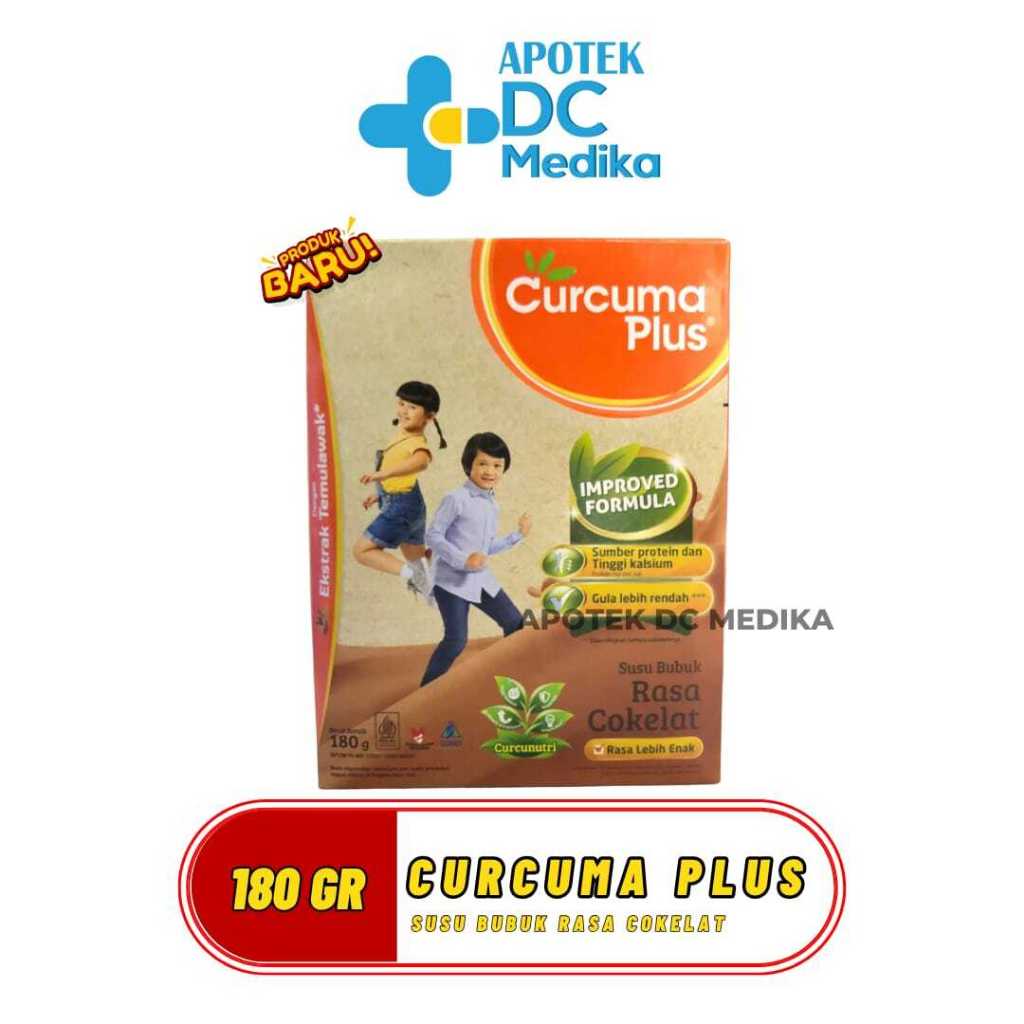

Curcuma Plus Susu Rasa Coklat 180Gram Susu Bubuk Membantu Memperbaiki Nafsu Makan