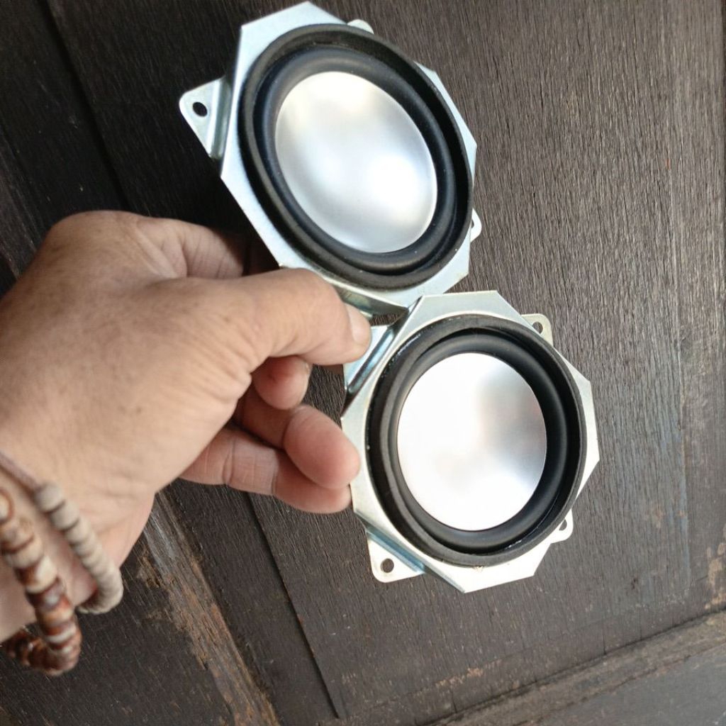 Bass Pasif Radiator 3 inch Sepasang