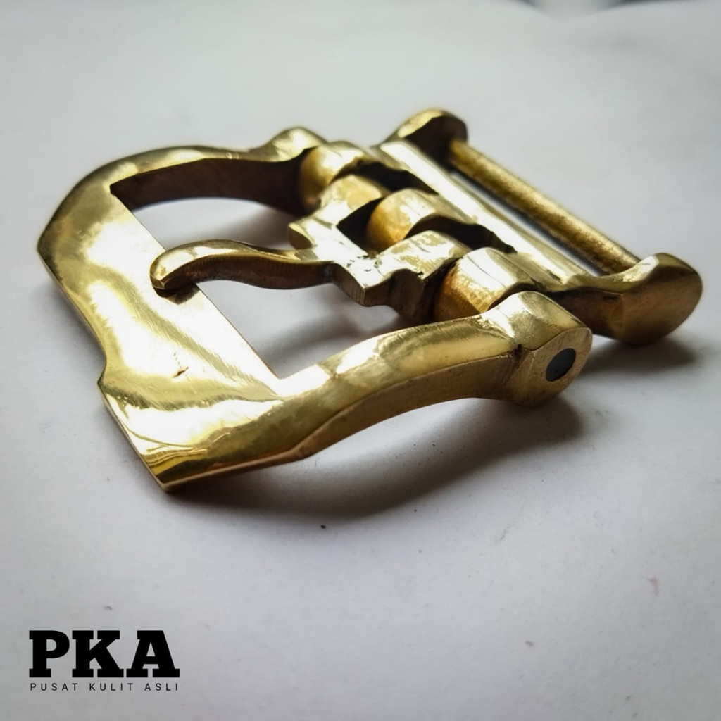 Gesper Ikat Pinggang pria Robot Kuningan Kokoh RB01