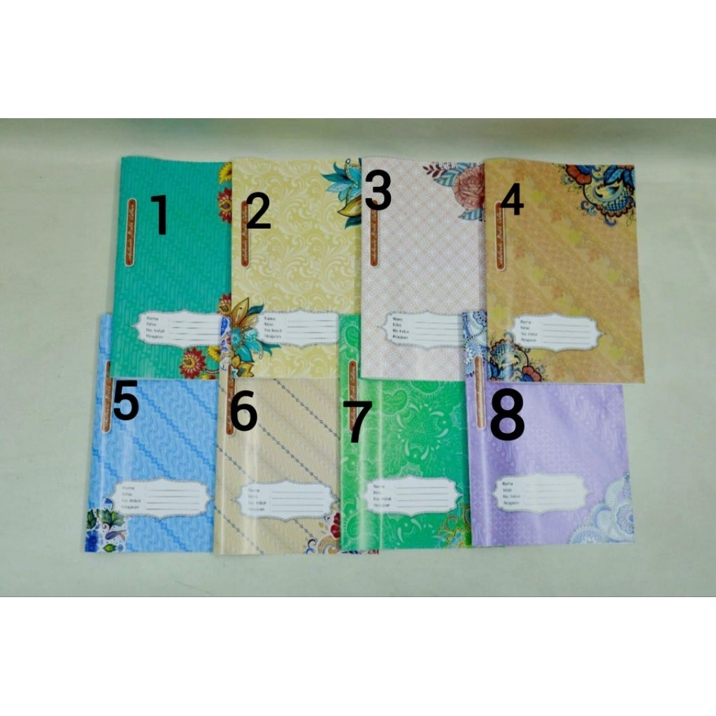 

(20 Lbr) Sampul Kertas Batik Jenia Boxy