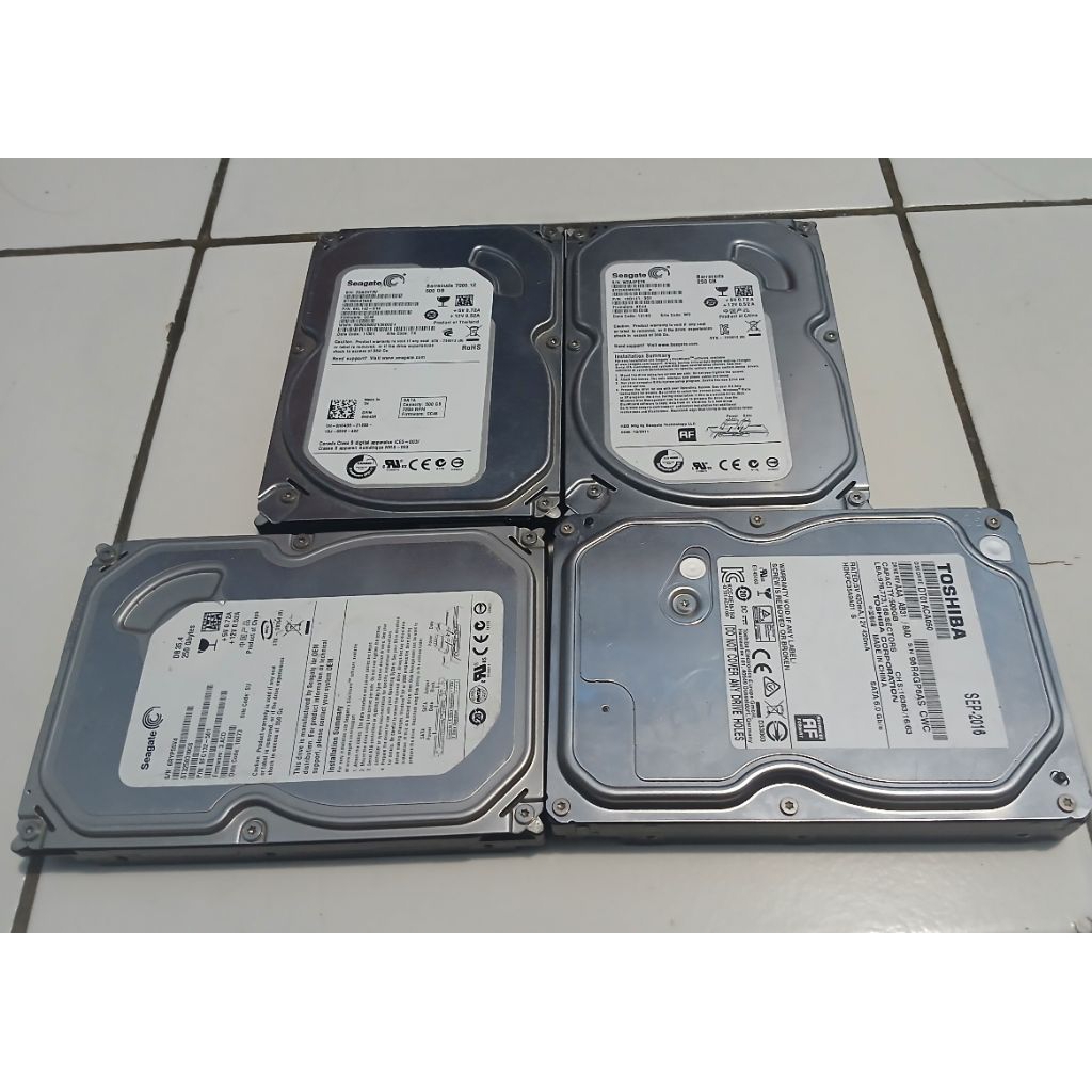 Hardisk rusak 3.5 inch seagate & toshiba