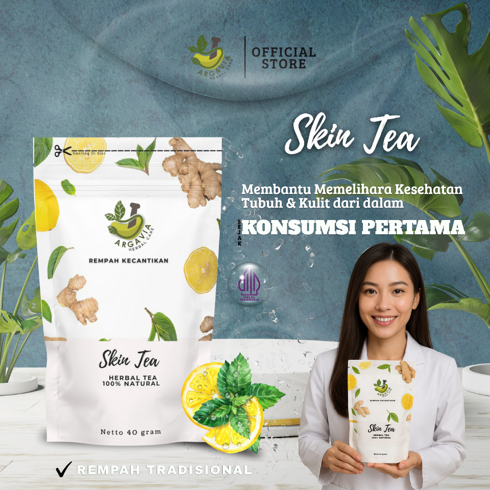 

Skin Tea Premium | Teh Herbal Cantik – Cerahkan Wajah & Kulit Tubuh