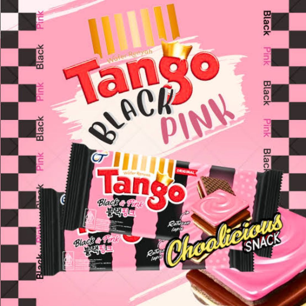 

Tango Wafer Black & Pink X JKT48 35gr