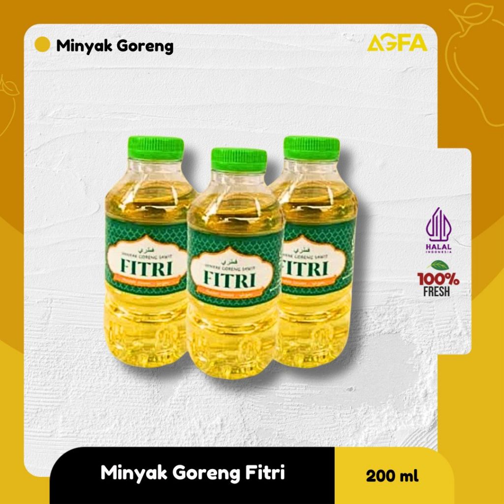 

Minyak Goreng Fitri 200ml