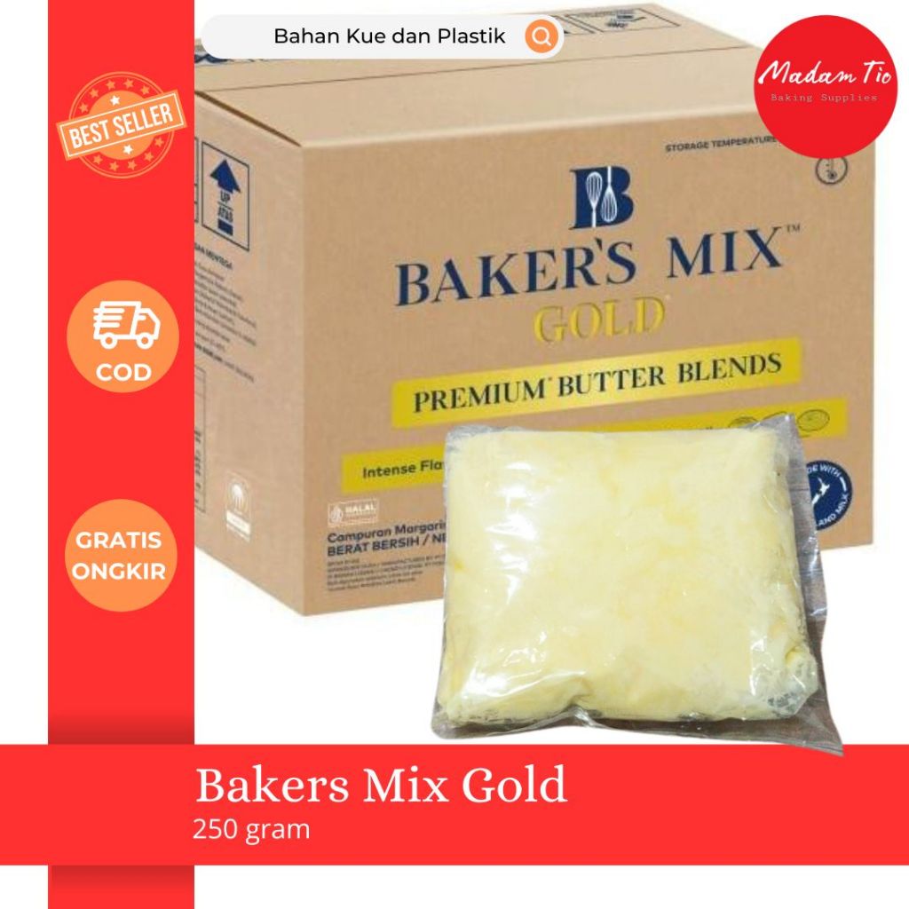 

Bakers Mix Gold 250gram Rpck
