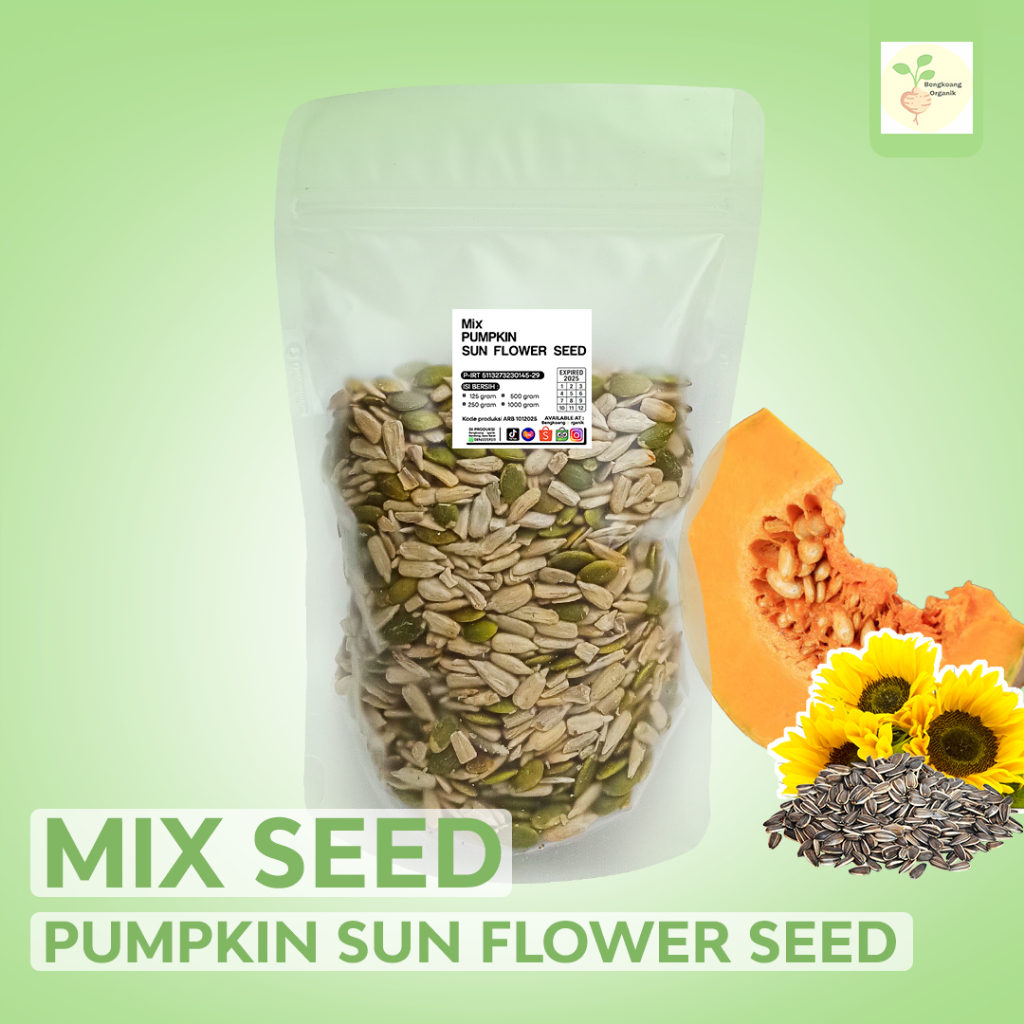 

Premium - Mix Seed 250gr - Pumpkin Seed & Sunflower Seed