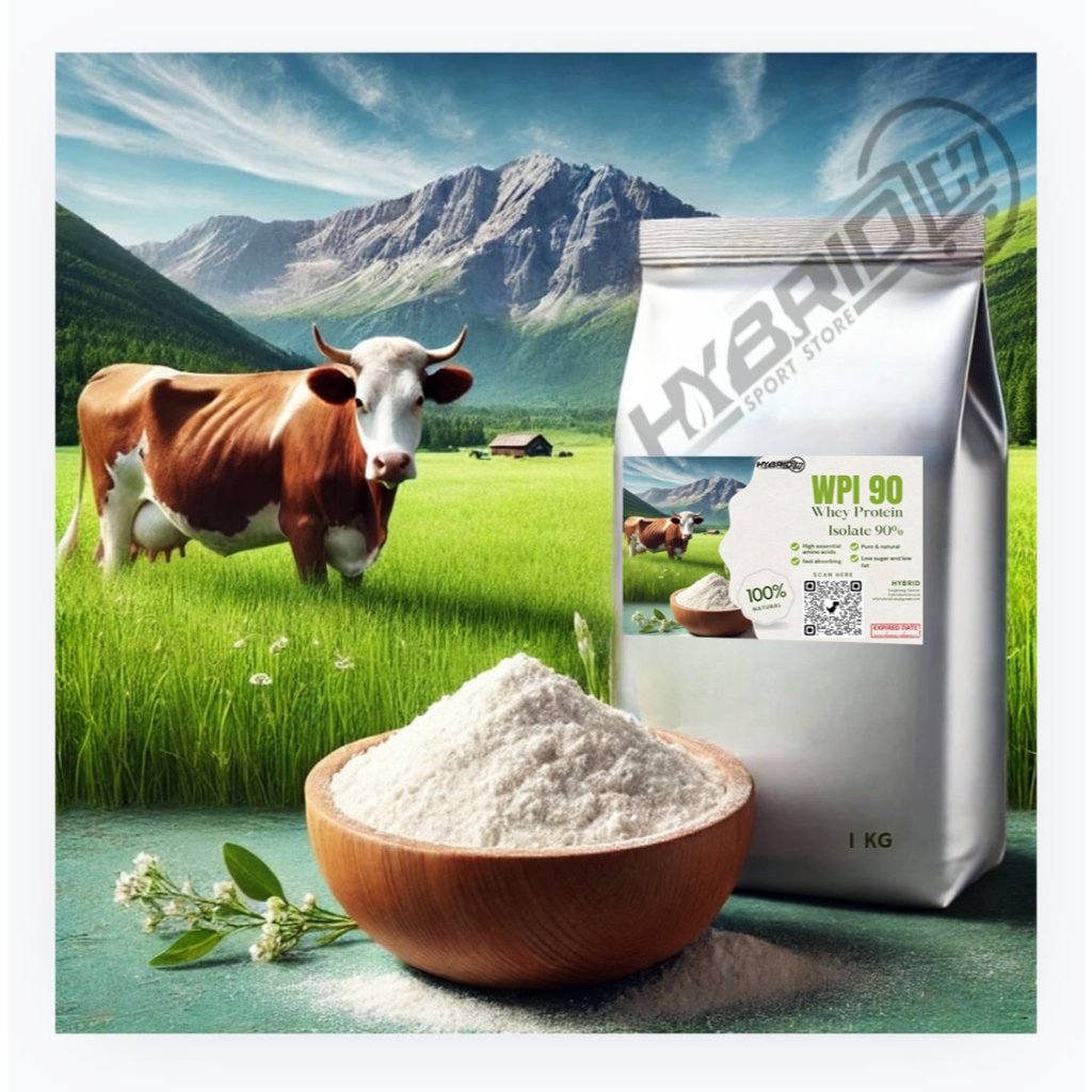 

Whey protein isolate 90 wpi murni Milk Specialties USA Bahan baku Whey