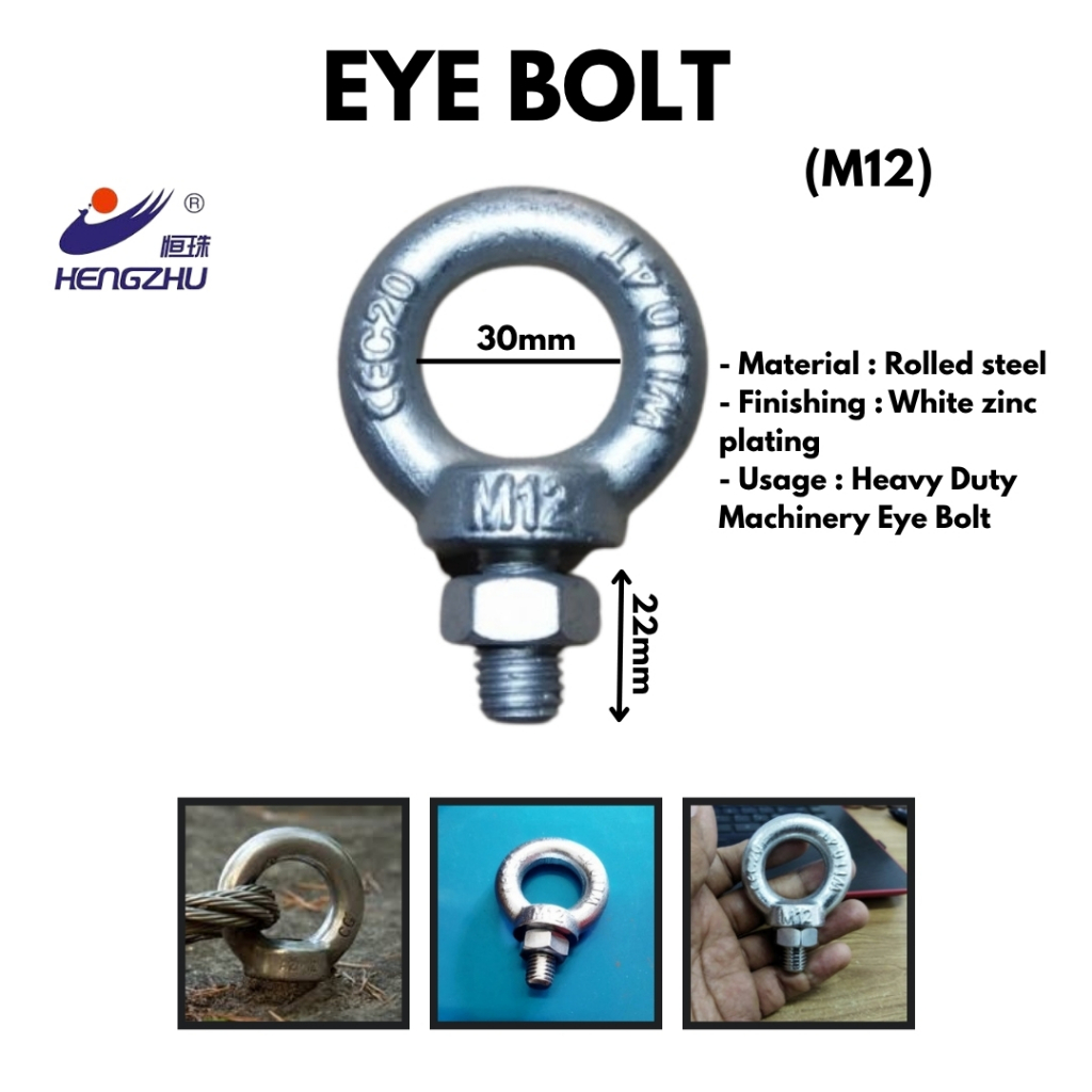 Eye Bolt M12 Hengzhu