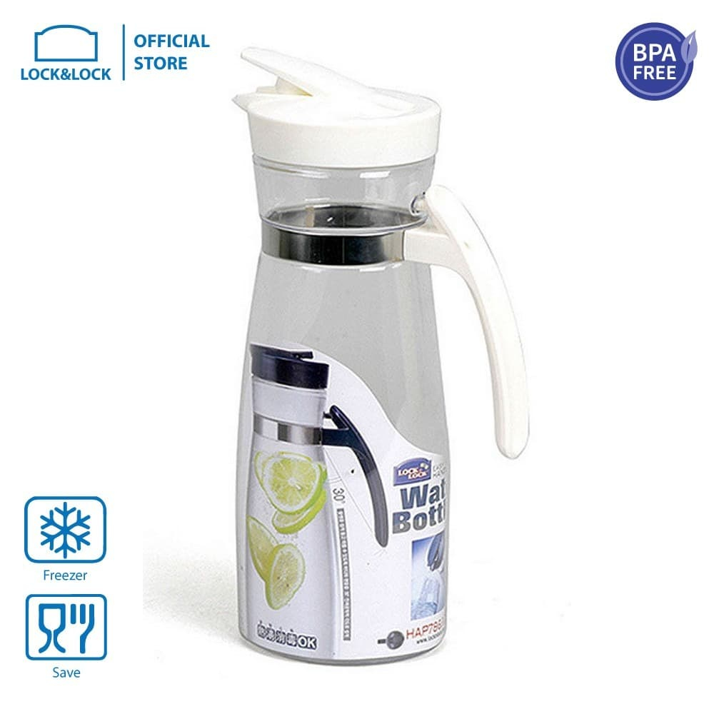 LocknLock Water Jug Botol Kulkas 1.7L White - HAP786W