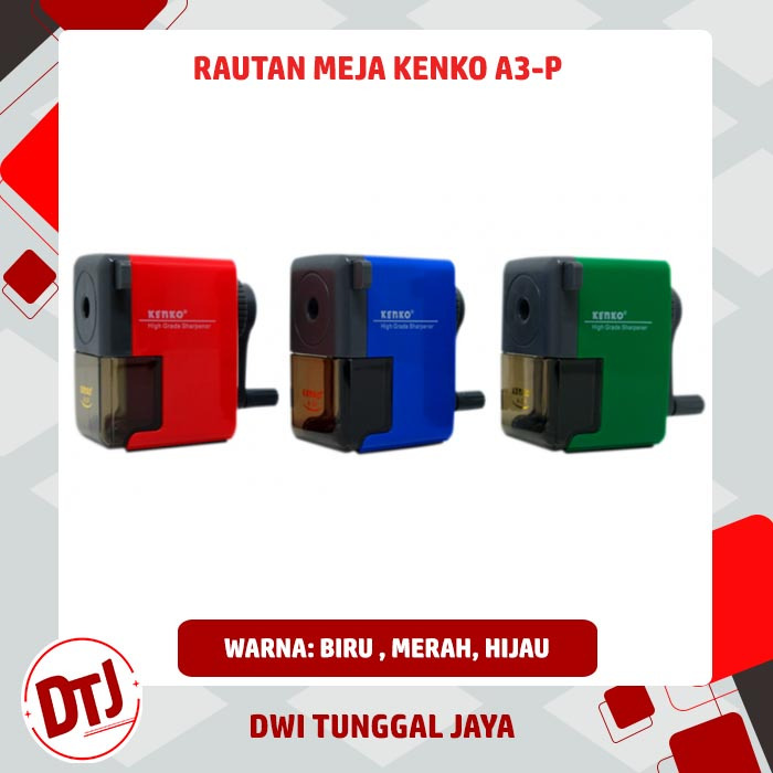 

Pencil Sharpener / Rautan Pensil Kenko A-3P