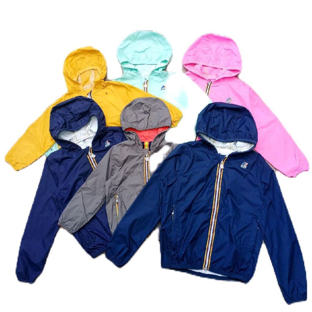 KWAY // JAKET ANAK K-WAY // K-WAY KIDS // K-WAY PACKABLE // JAKET WATERPROOF ANAK