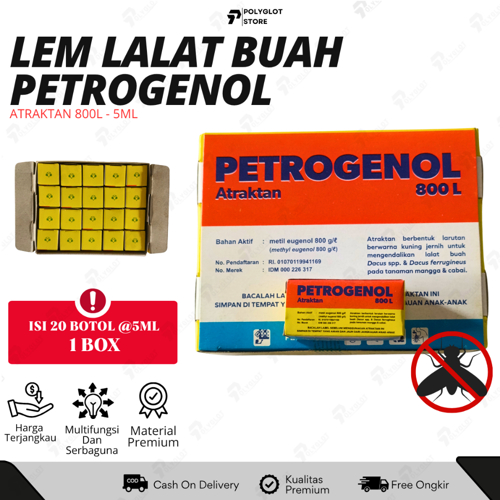 Pestisida / Insektisida Perangkap Lalat Buah PETROGENOL