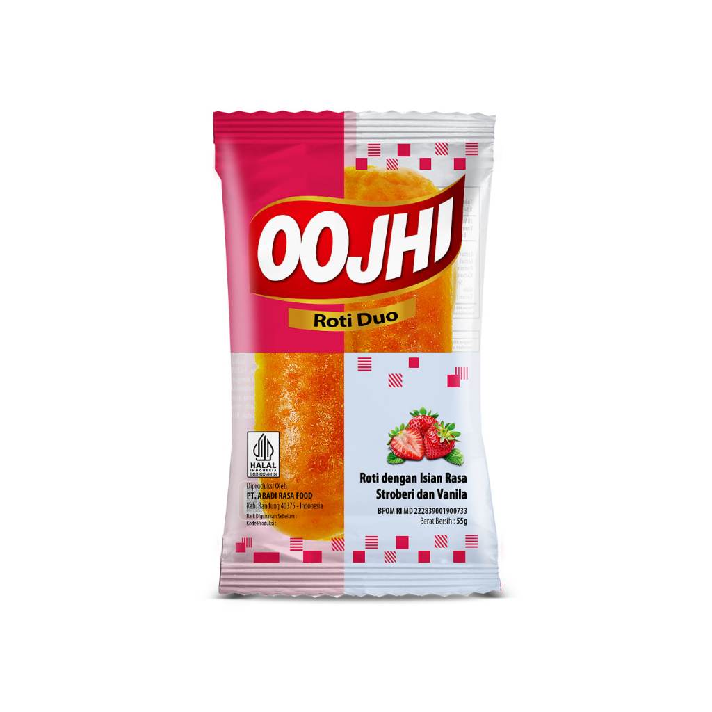 

Roti OOJHI Roti Duo Dengan Isian Rasa Strawberry 1pcs