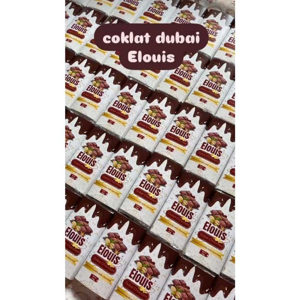 

Chocolate Dubai Kunafa Pistachio Elouis