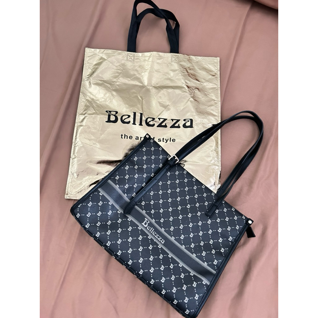 Preloved Like New NETT- Belleza Tote Bag Shoulder Tas Kerja Traveling