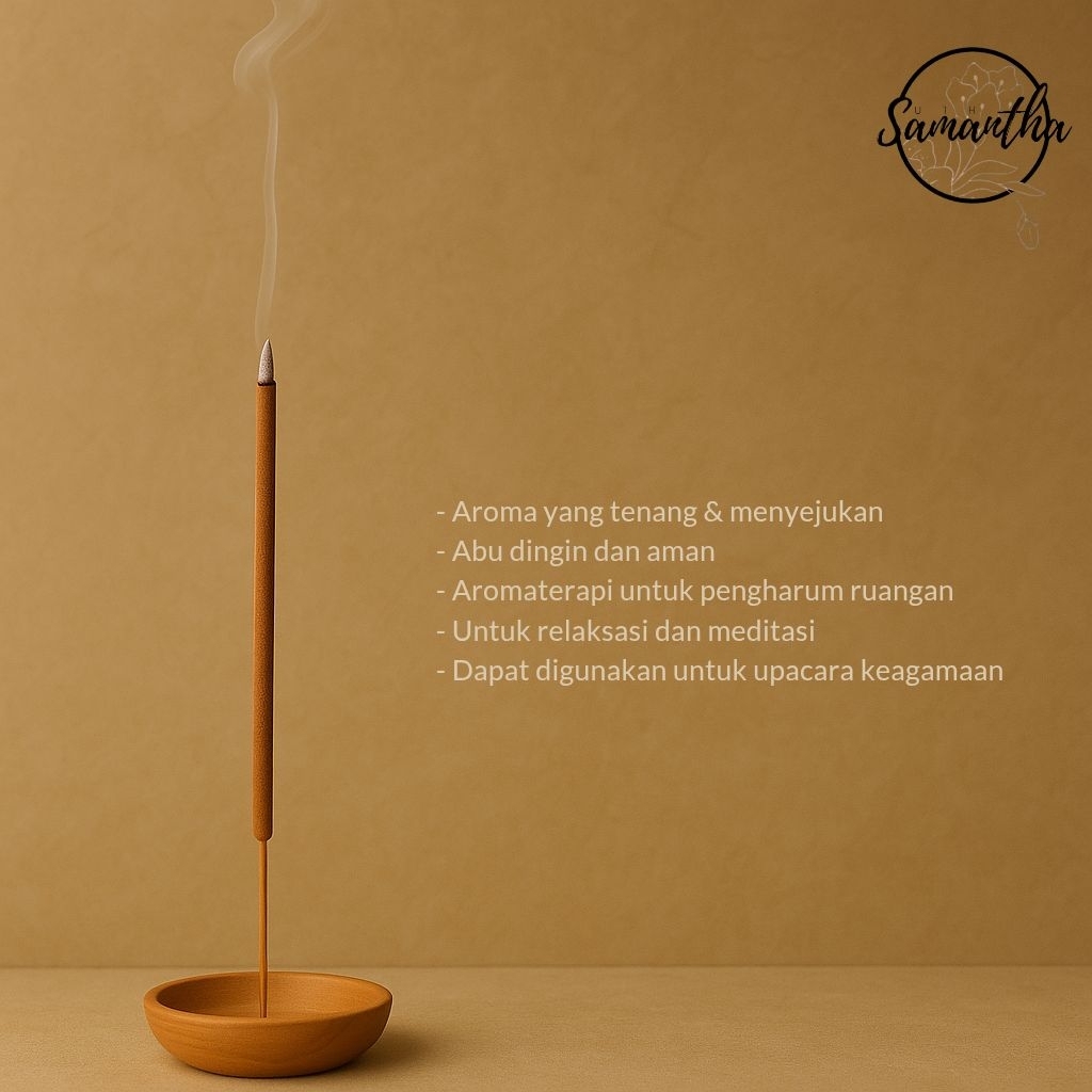 Jamooan Dupa Aromaterapi Premium Dupa Isi 100 Stik Coklat Ukuran 32Cm Dupa Wangi Dupa Hio Wangi Dupa