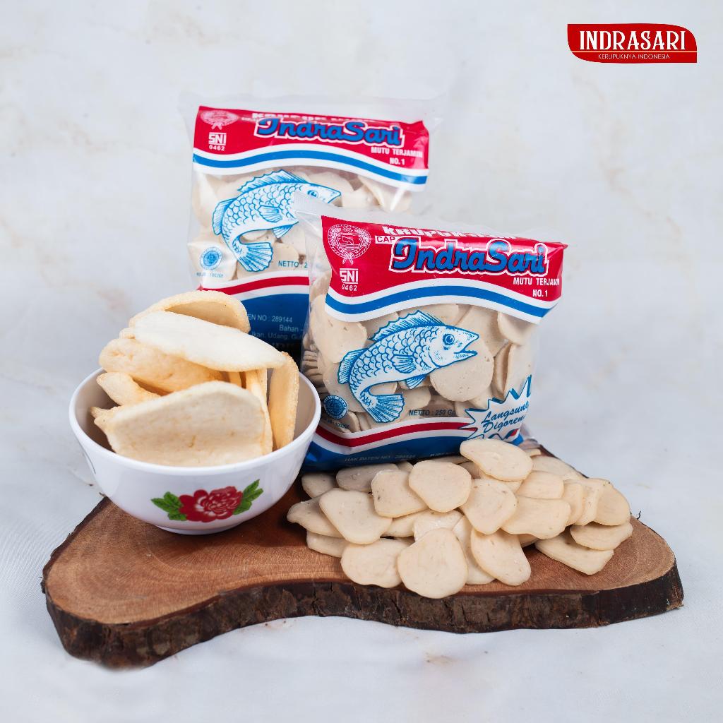 

Kerupuk Ikan Indrasari 250 gram