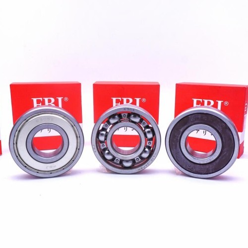 BALL BEARING 6000 2RS FBJ BEARING SEPEDA TUTUP KARET