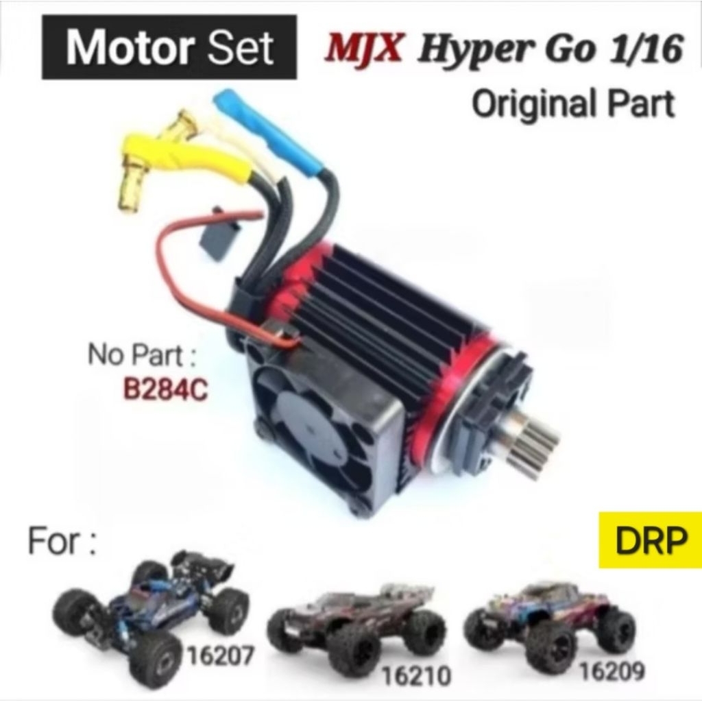 DRP Motor Brushless MJX Hyper Go 16207 16209 16210 Original Part