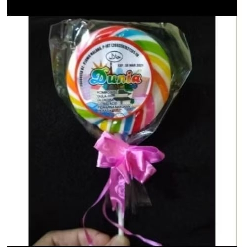 

permen lolipop 6cm bulat 250pcs