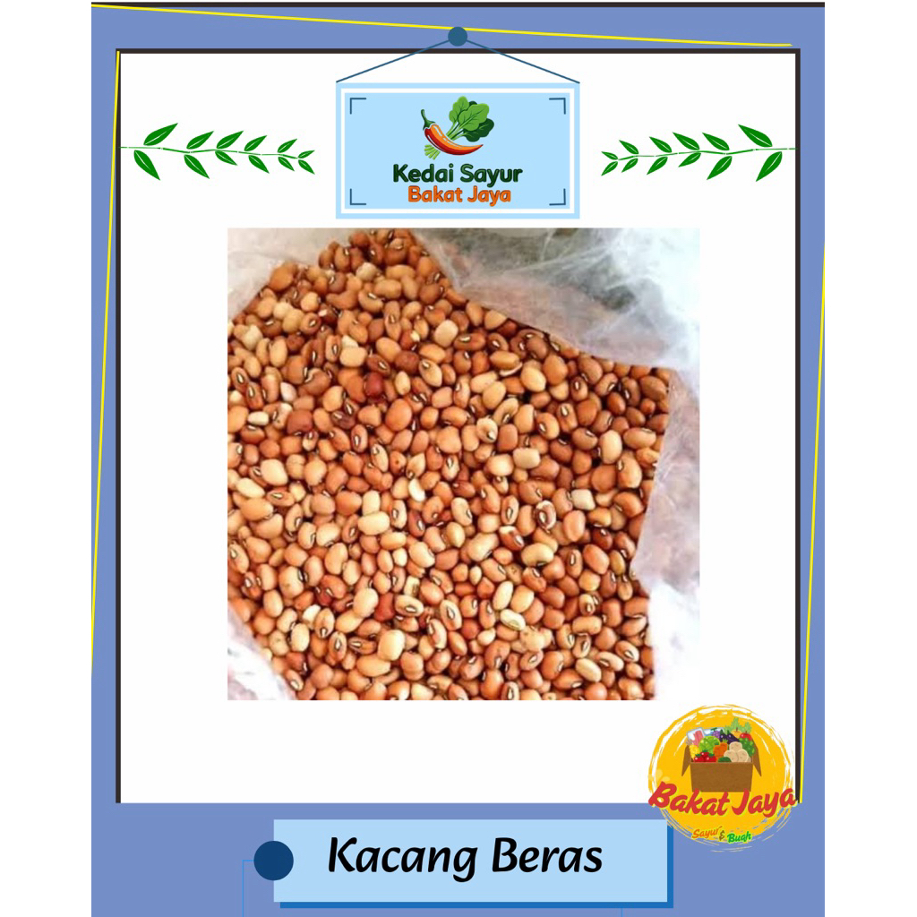 

Kacang Beras - Netto 250gr