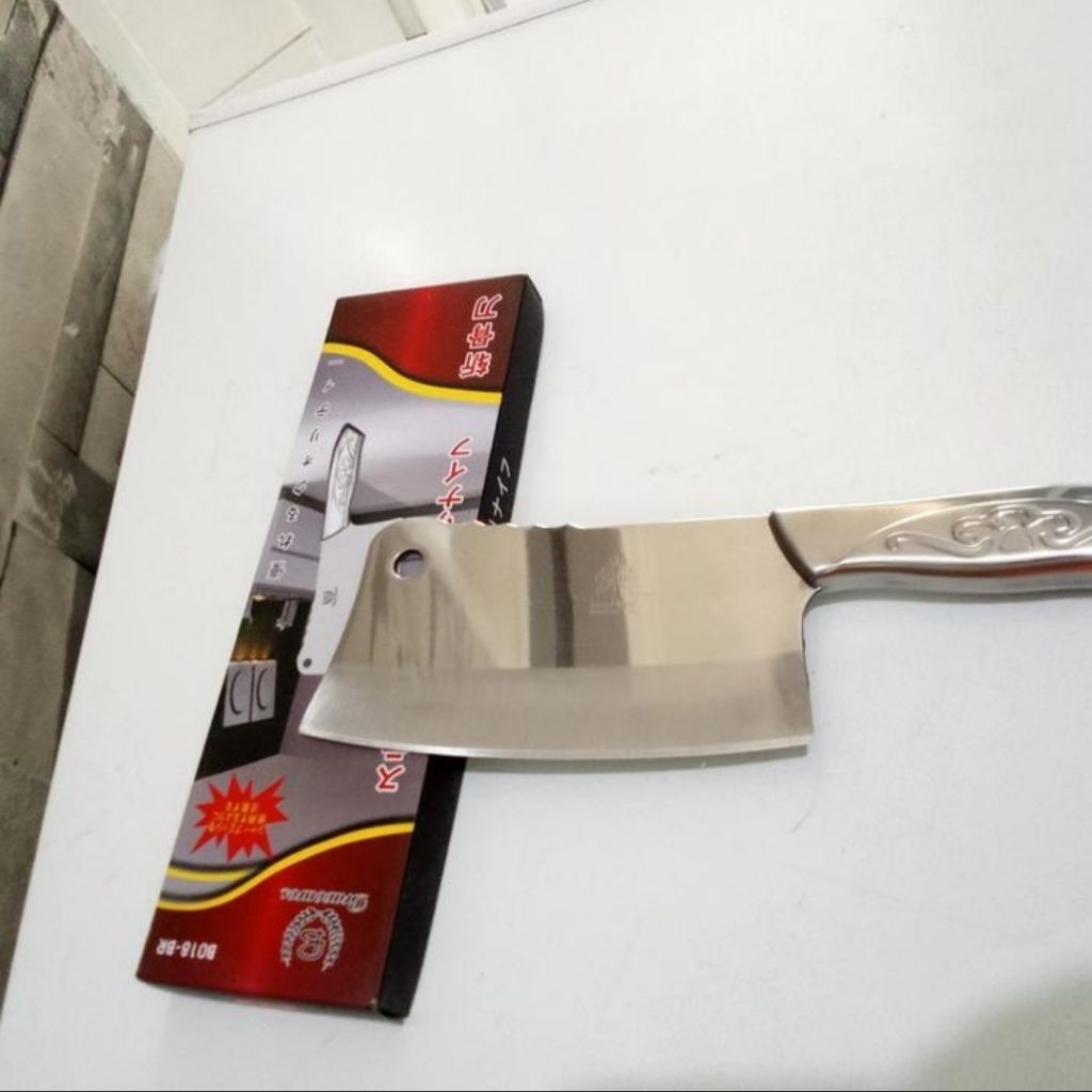 pisau daging jumbo / pisau gepuk stainless tebal