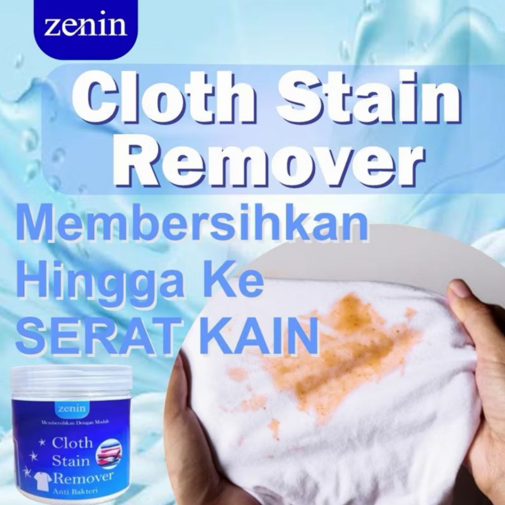Zenin Cloth Stain Remover (Pembasmi Noda Membandel Di Pakaian)