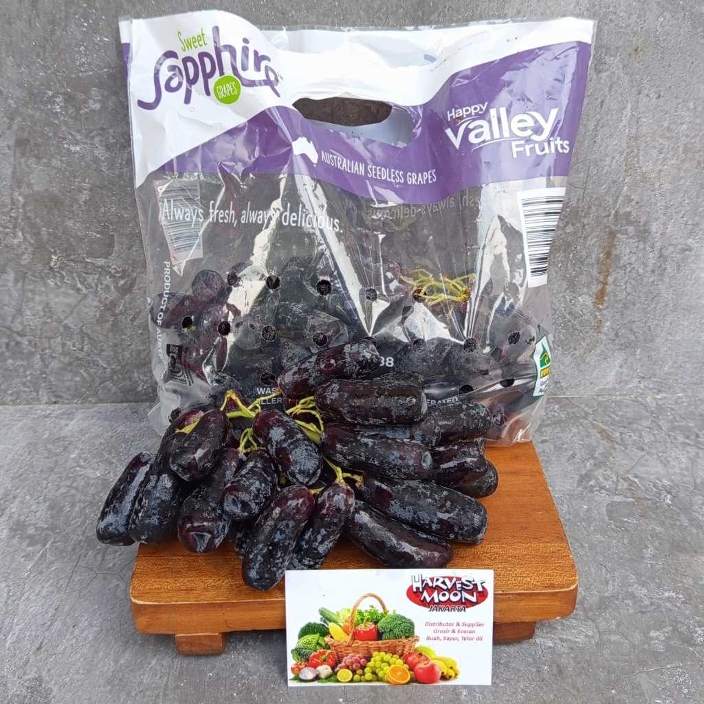 

HarvestMoon Anggur Sweet Sapphire Aussie Per Pack