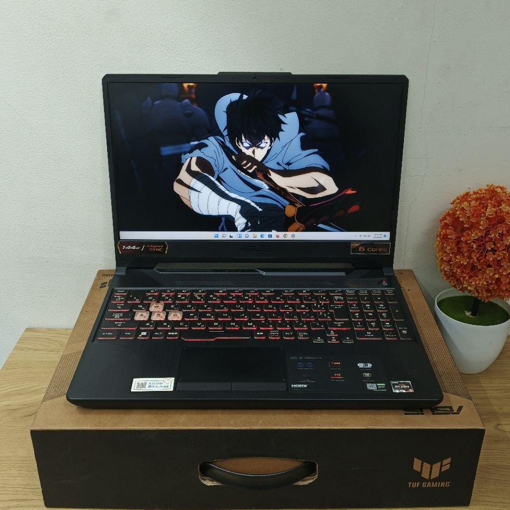 Laptop Gaming ASUS TUF A15 FA506IHR Ryzen 5 Series 4600 ram8Gb/ssd512Gb Vga GTX 1650