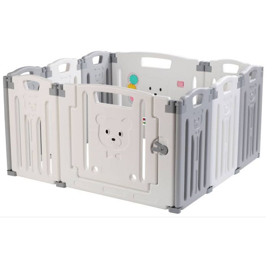 Fence parklon 12+2panel monochrome