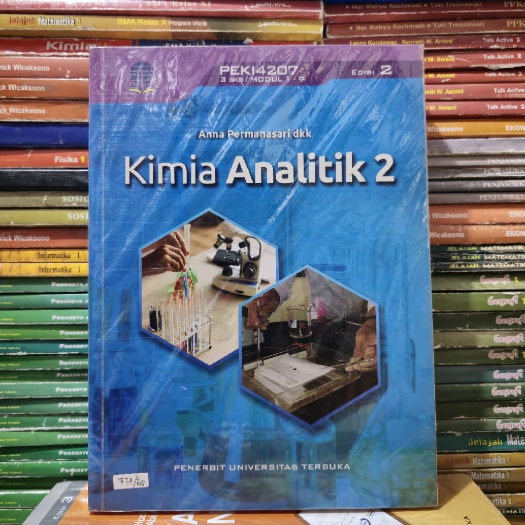 UNIVERSITAS TERBUKA - KIMIA ANALITIK 2 EDISI 2