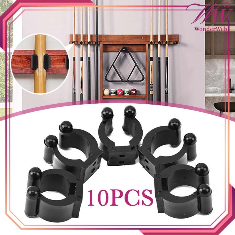 10pcs/Set Cue Holder Billiard Aksesoris Billiard Rak Stik Billiard Holder Stick Billiard Stick Holde