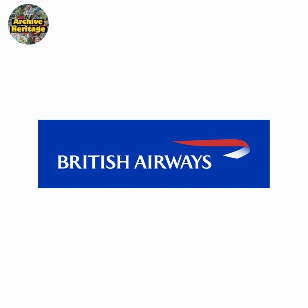 sticker British Airways airlines airport stiker