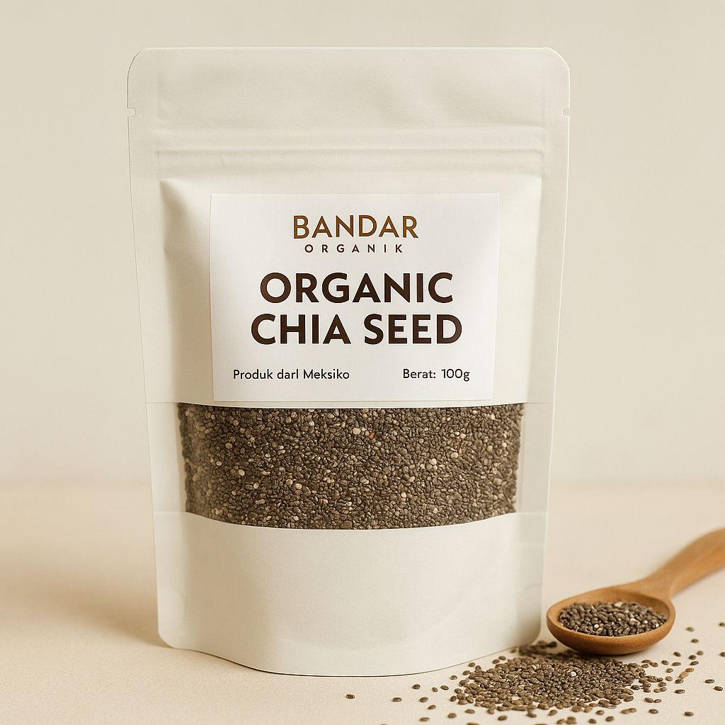 

Bandar Organik - Organic Chia Seeds / Black Chia Organik Grade A