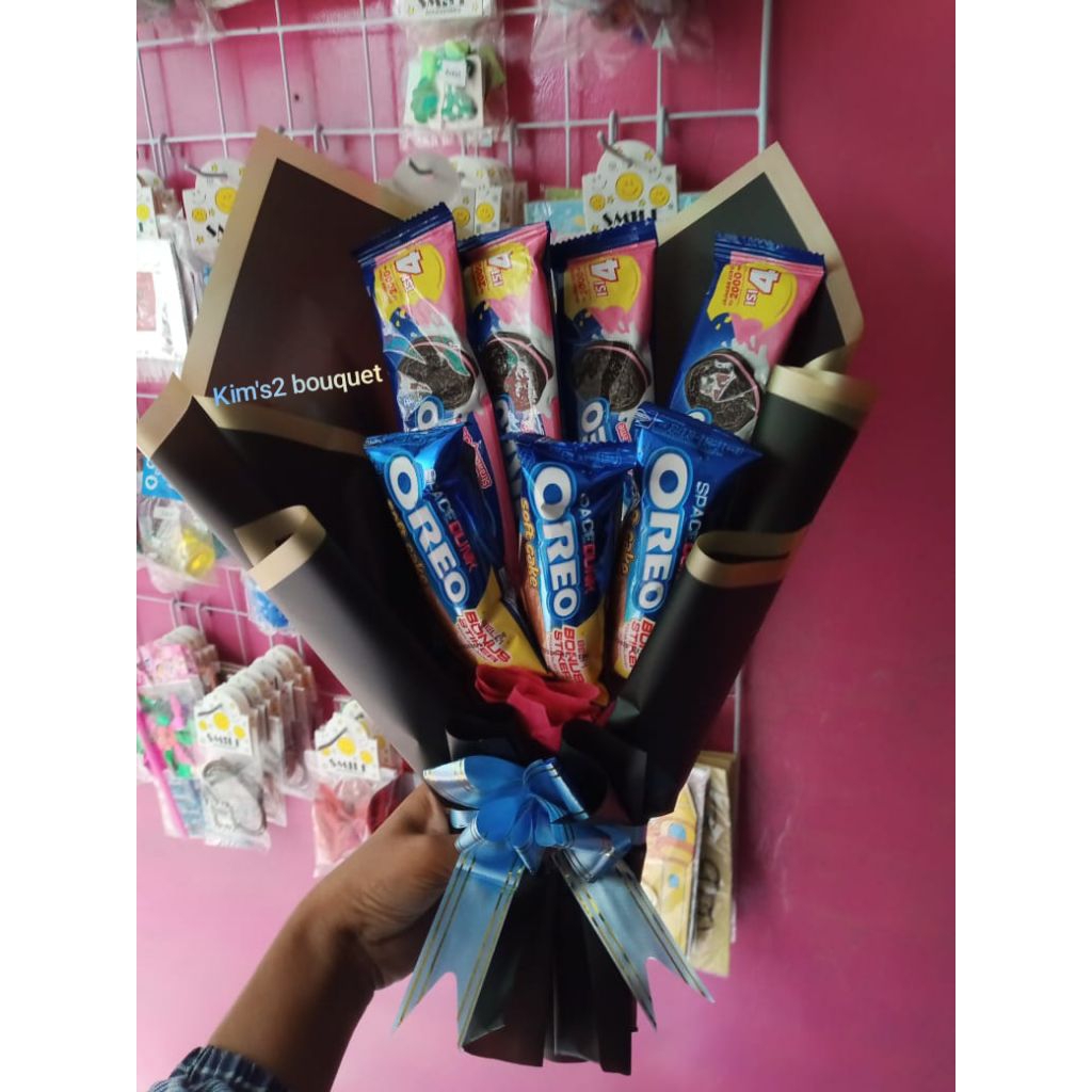 

Bouquet Oreo Biscuit & Oreo Cake