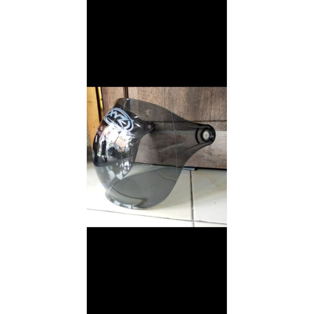 Kaca Helm Retro XYZ Buble cembung Bullit Gringgo Caferacer