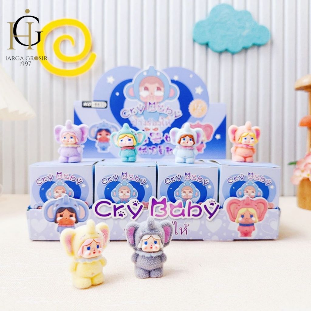 MISTERY BOX PAJANGAN CRY BABY THE ELEPHANT MN-1904 BLIND BOX LUCU MAINAN HADIAN BOX