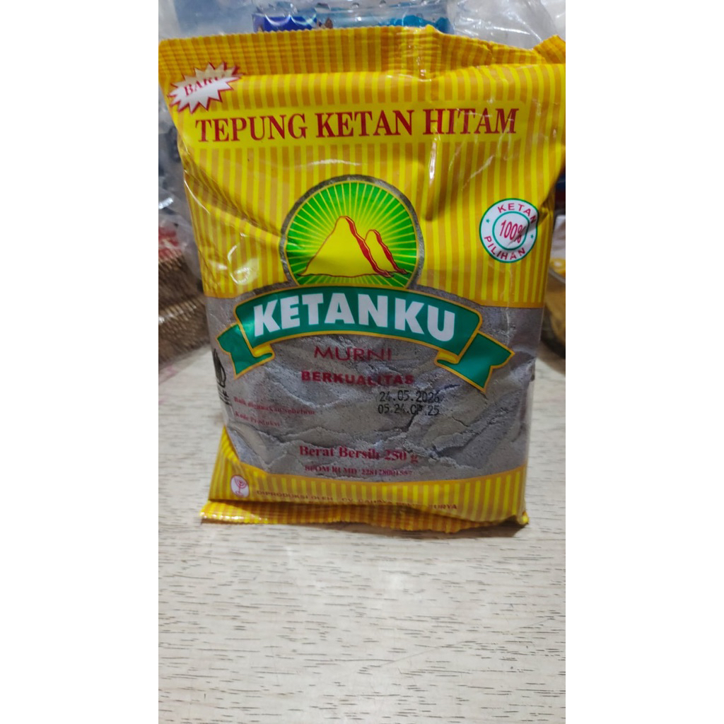 

Tepung Ketan Hitam KETANKU 250gr