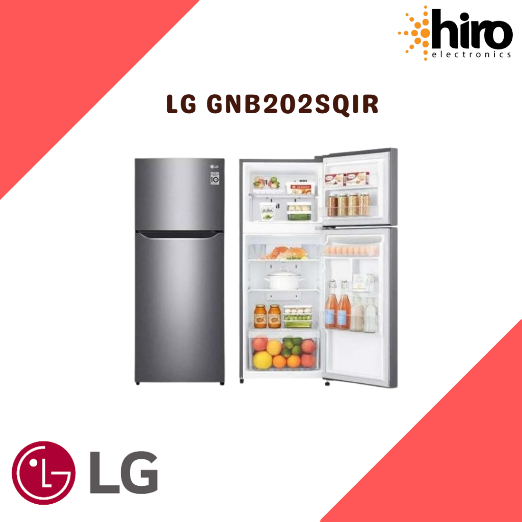 Kulkas 2 Pintu Lg Gnb202sqir 205L No Frost