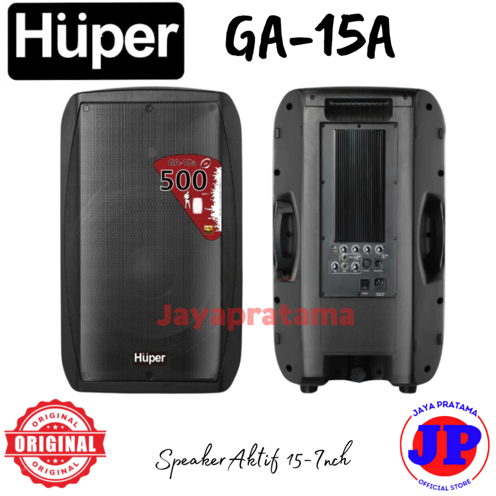 Huper GA-15A Speaker Aktif 15 Inch Original GA15A