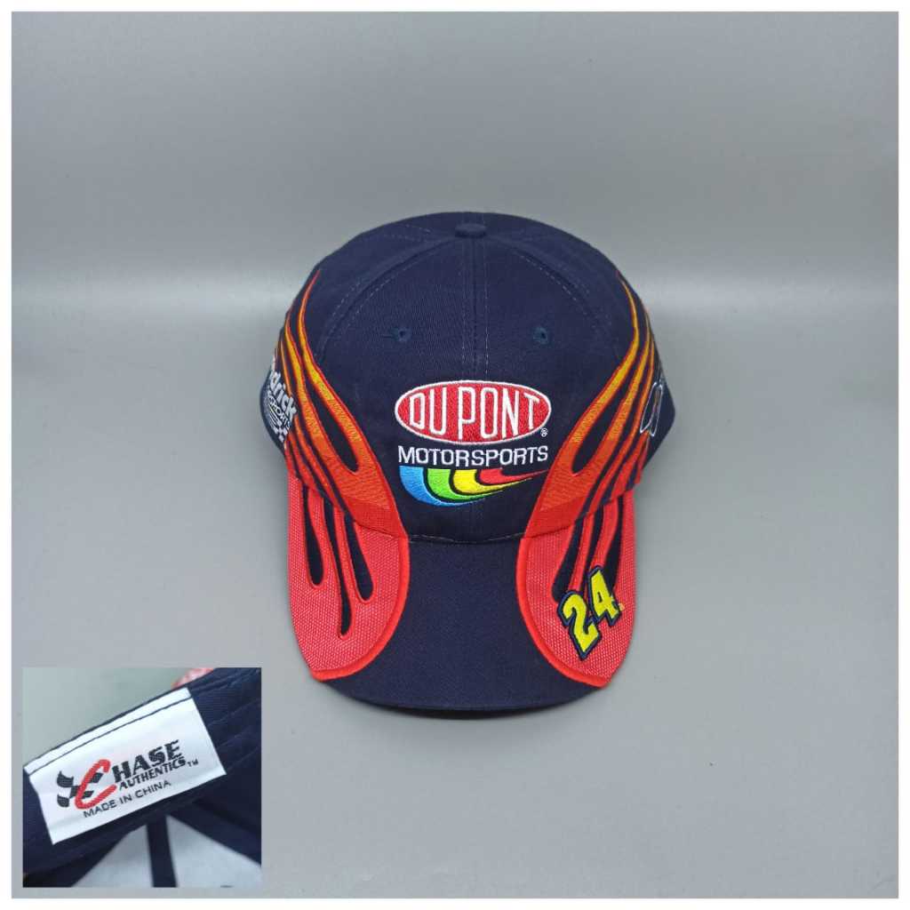 Topi Nascar Flame’s Dupont Jeff Gordon 24 Cap Second Original 288