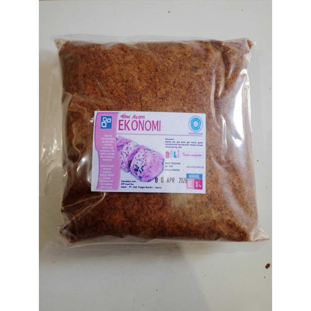 

Abon Ayam Economy (100gr/250gr/500gr) MANIS