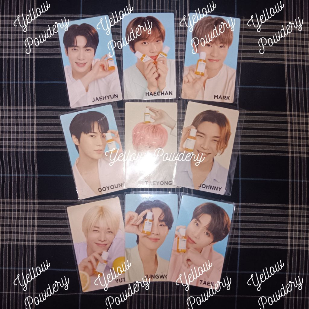PHOTOCARD NATURE REPUBLIC X NCT 127 VITAPAIR C VER 1 PC TAEIL JOHNNY TAEYONG YUTA DOYOUNG JAEHYUN JU