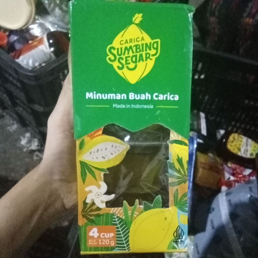

carica sumbing segar 1box isi 4