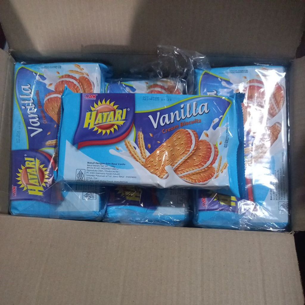 

HATARI VANILA 190GR