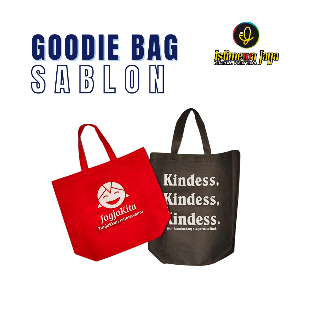 

ISTIMEWA DIGITAL PRINTING - Sablon Goodie Bag Custom