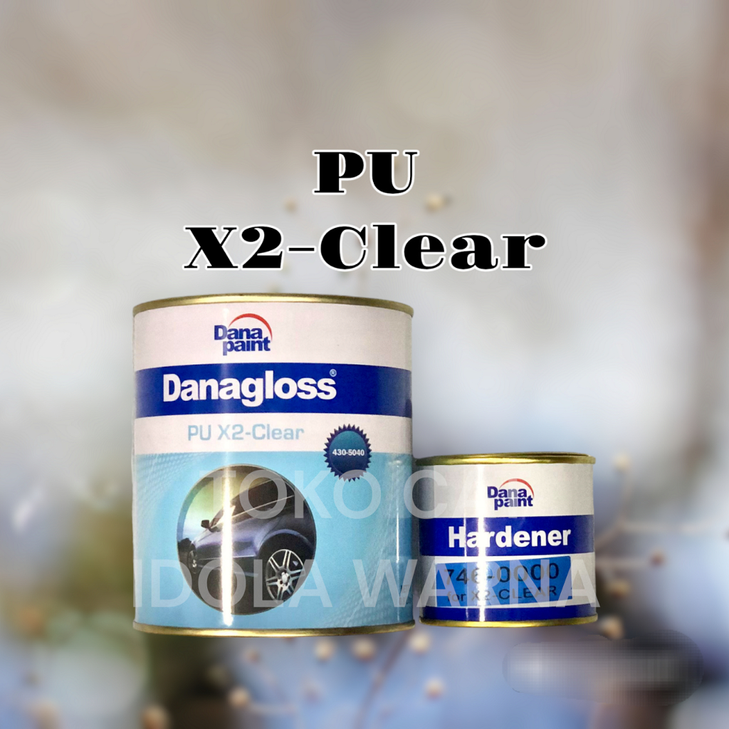 Clear/Pernis Danagloss/Dana Paint PU X2- Clear + Hardener - 1 Liter/set