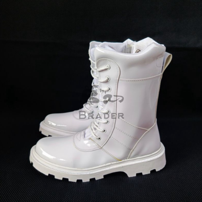 KODE D55U SEPATU PDL PUTIH PASKIBRA PUTIH Sepatu Pdl Putih Paskibr