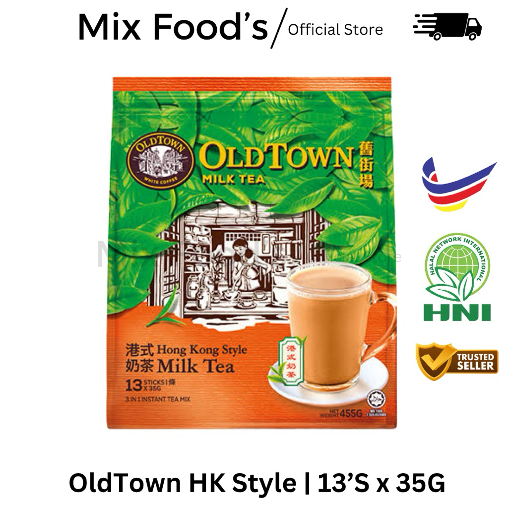 

Oldtown HK Style milk tea isi 13’s