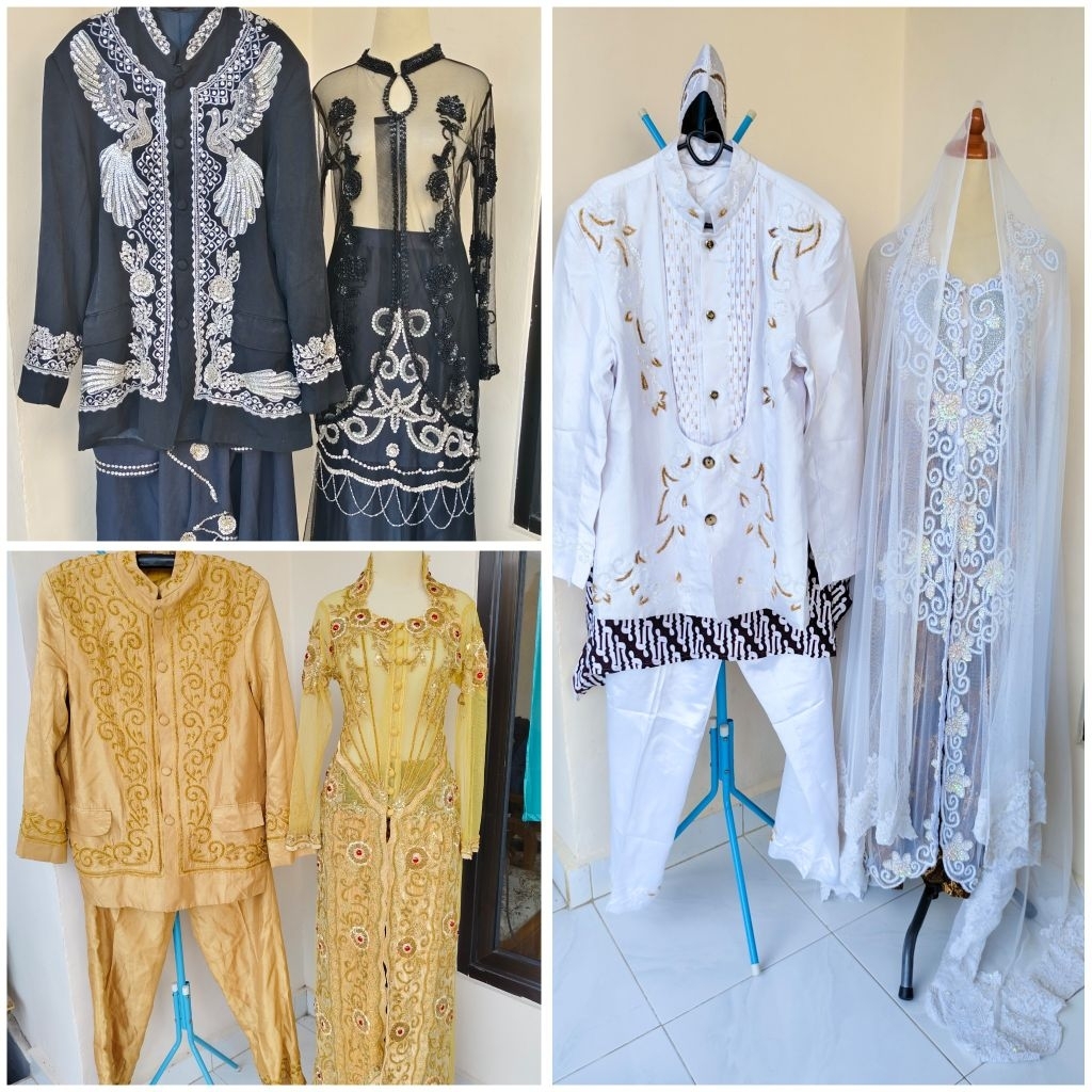SET KEBAYA AKAD / NIKAH / BESKAP